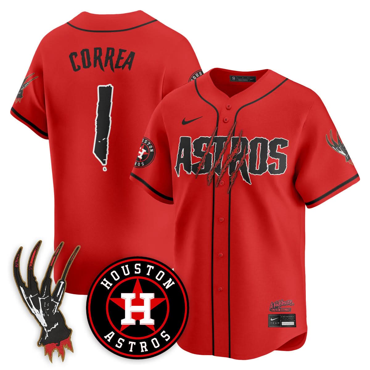 HA "A Nightmare on Elm Street" Jersey - Stitched