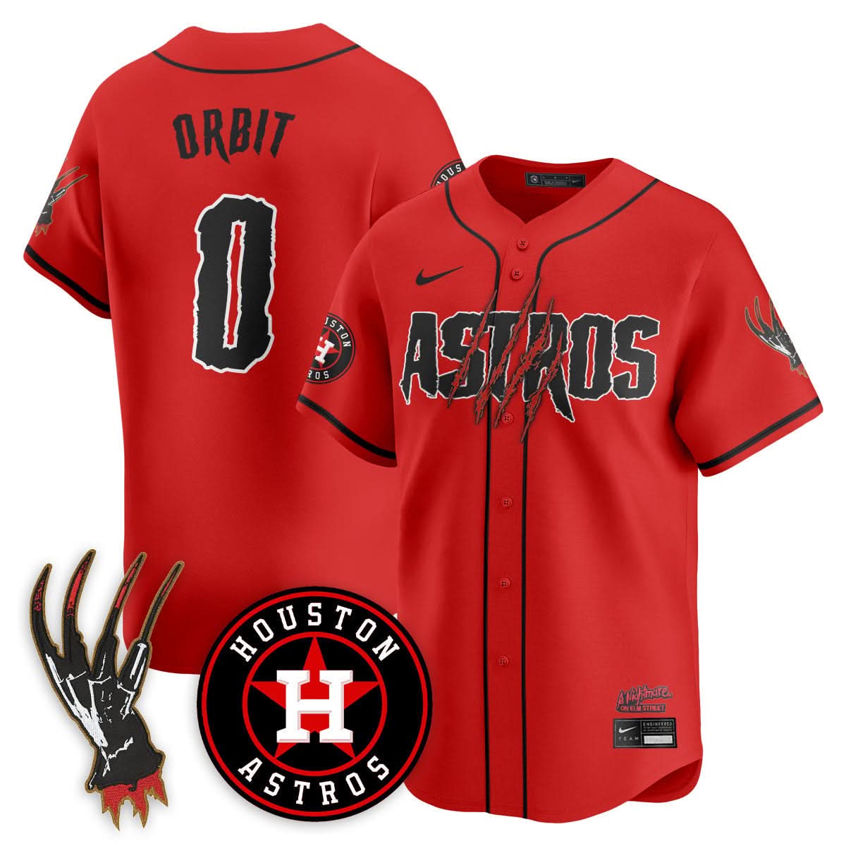 HA "A Nightmare on Elm Street" Jersey - Stitched