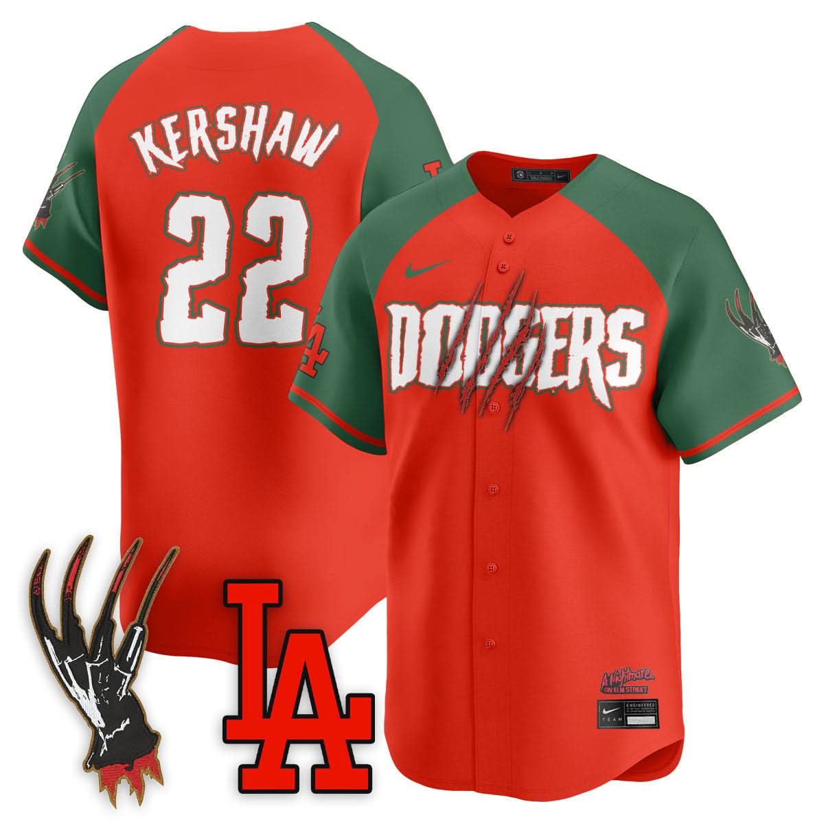 LAD "A Nightmare on Elm Street" Jersey - Stitched