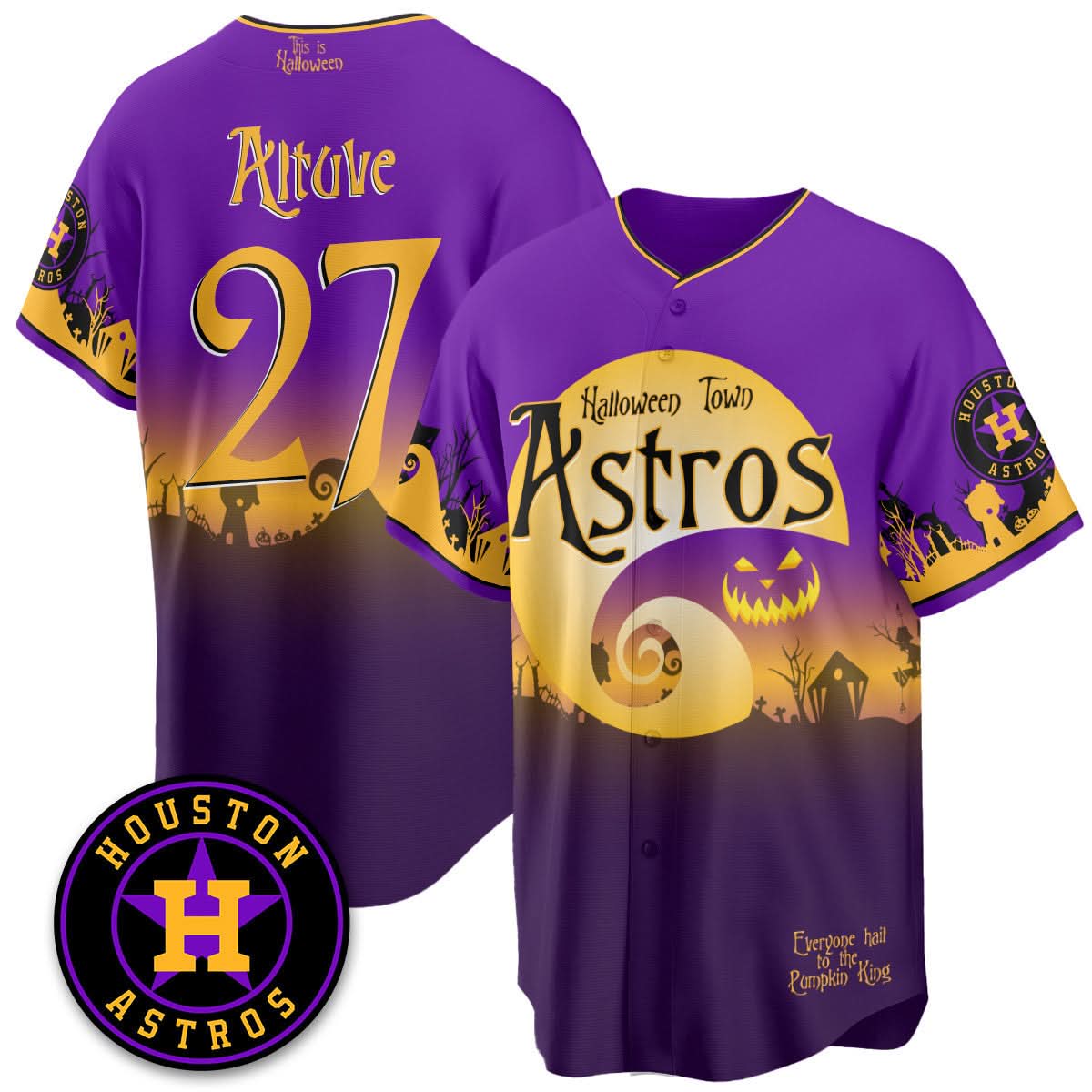 HA "Halloween Town" Limited Jersey - Stitched