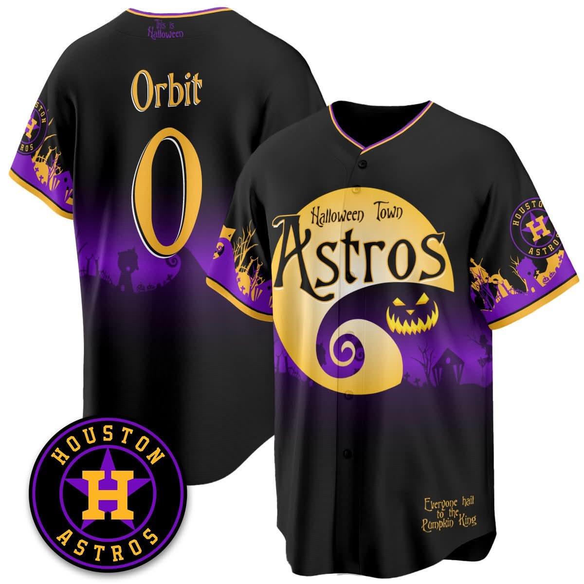 HA "Halloween Town" Limited Jersey - Stitched