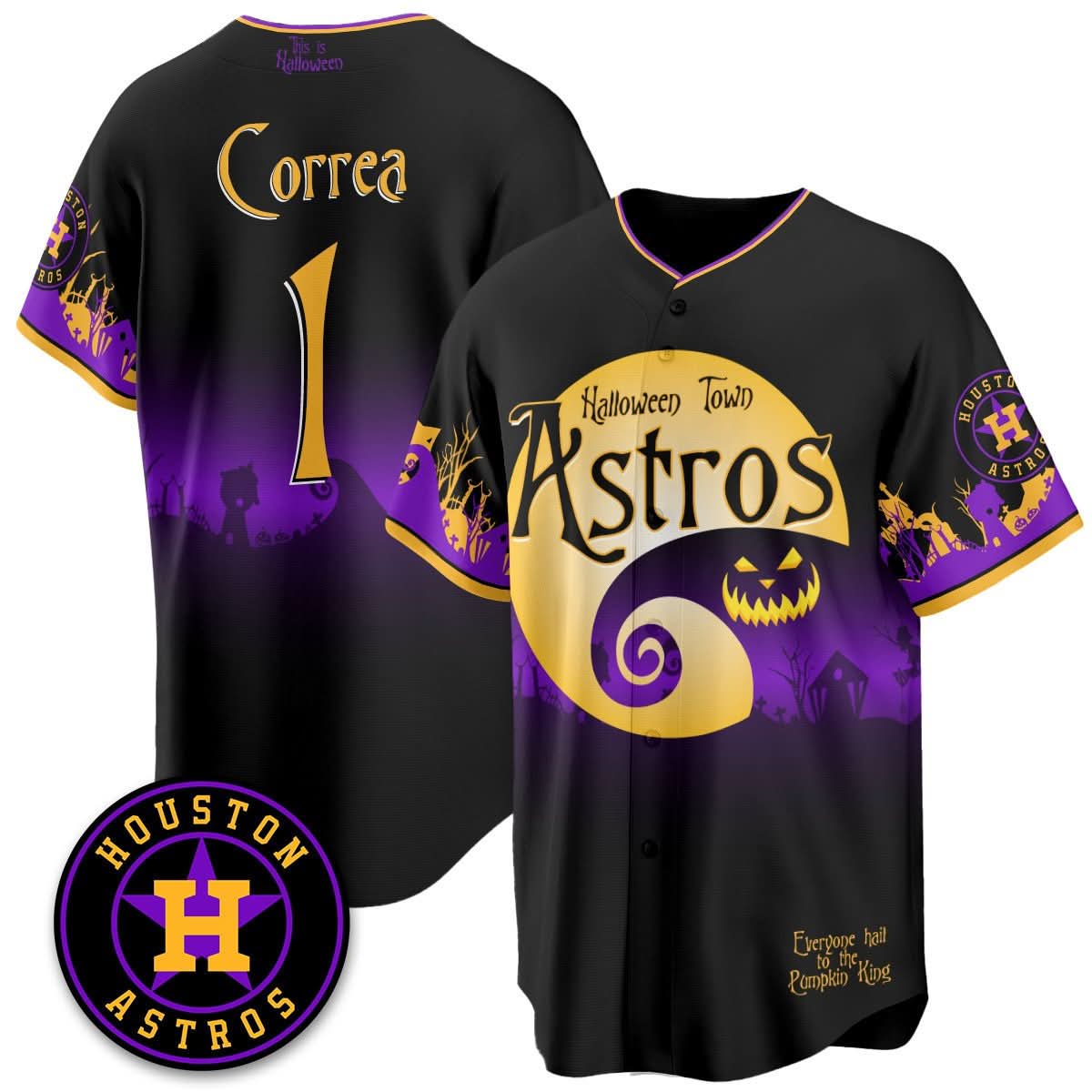 HA "Halloween Town" Limited Jersey - Stitched
