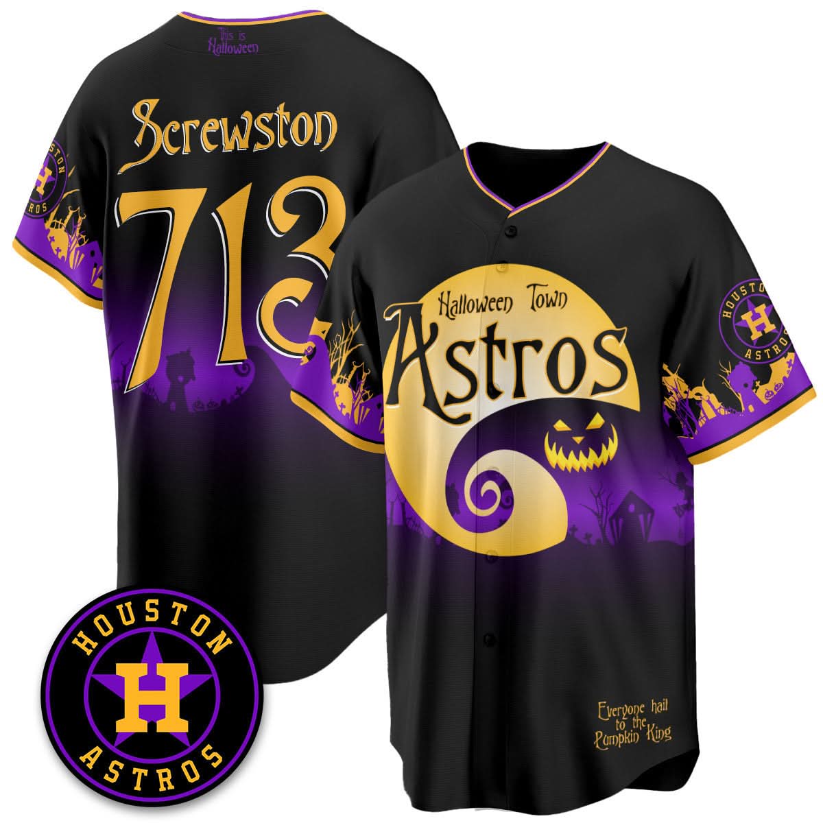 HA "Halloween Town" Limited Jersey - Stitched