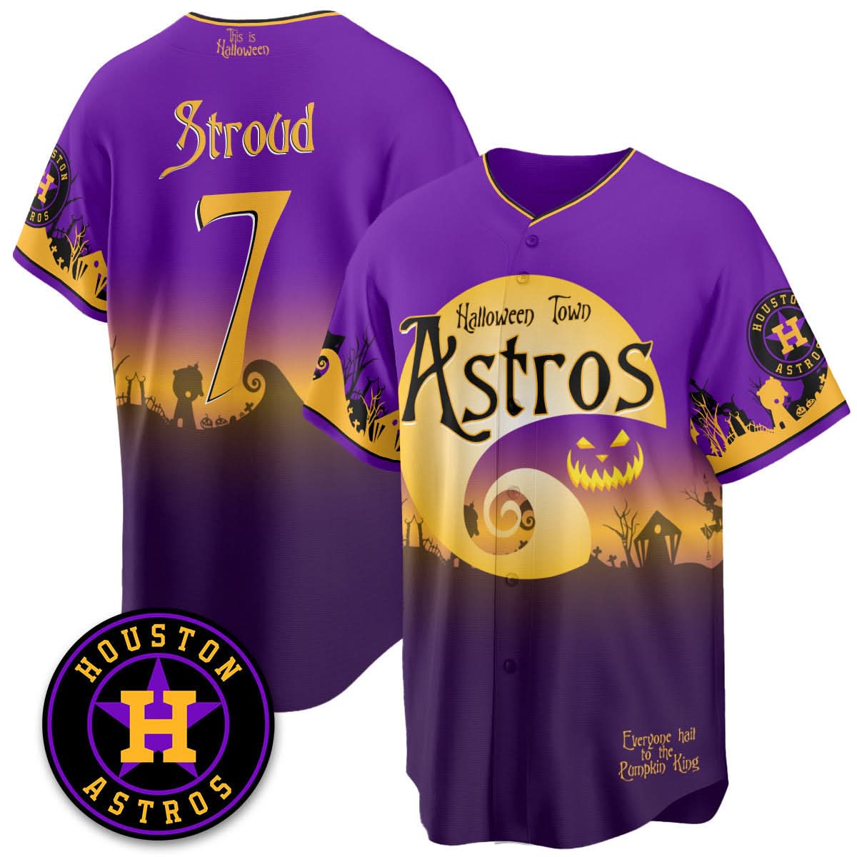 HA "Halloween Town" Limited Jersey - Stitched