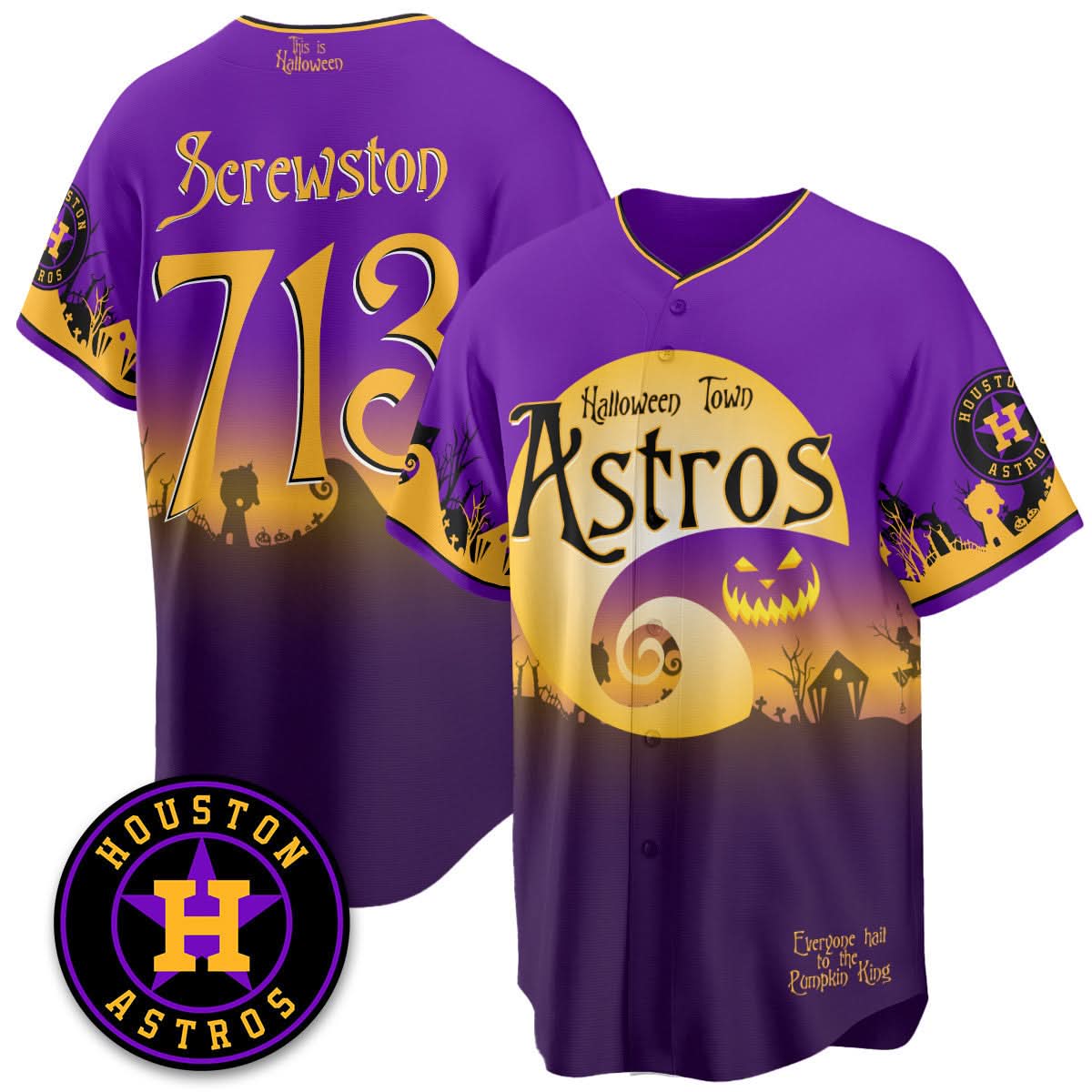 HA "Halloween Town" Limited Jersey - Stitched