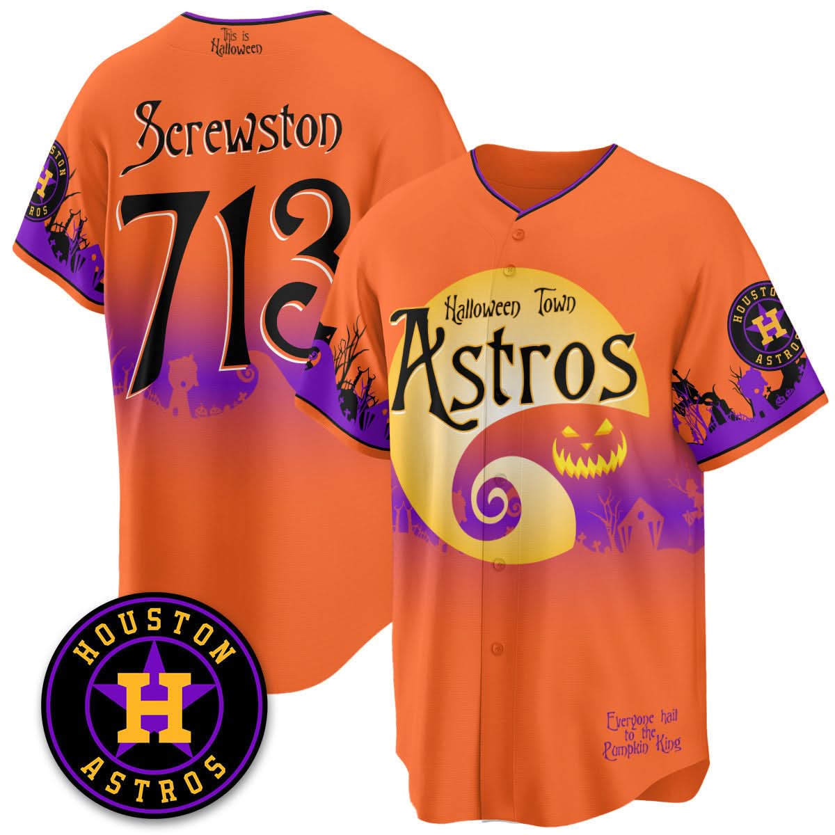 HA "Halloween Town" Limited Jersey - Stitched