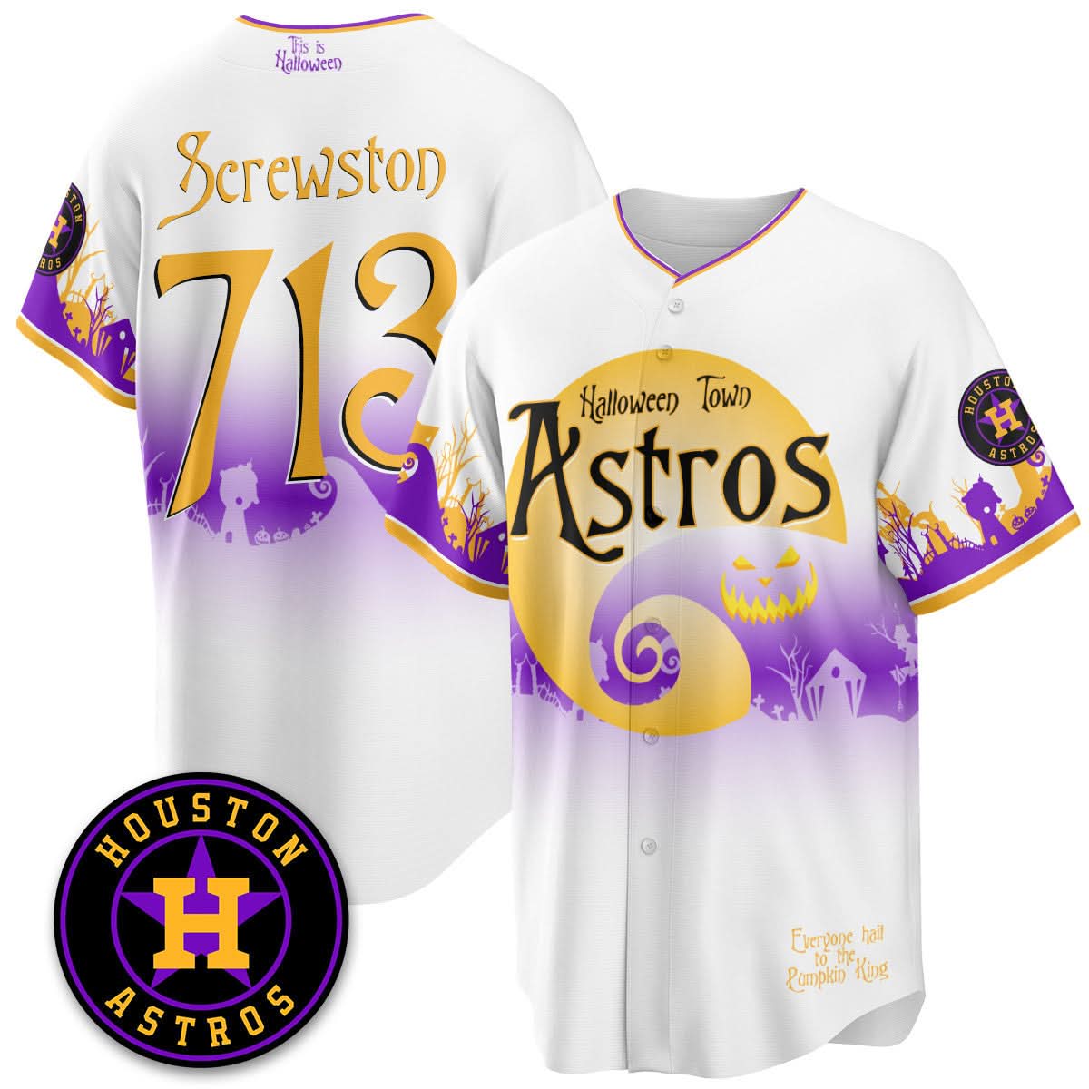 HA "Halloween Town" Limited Jersey - Stitched
