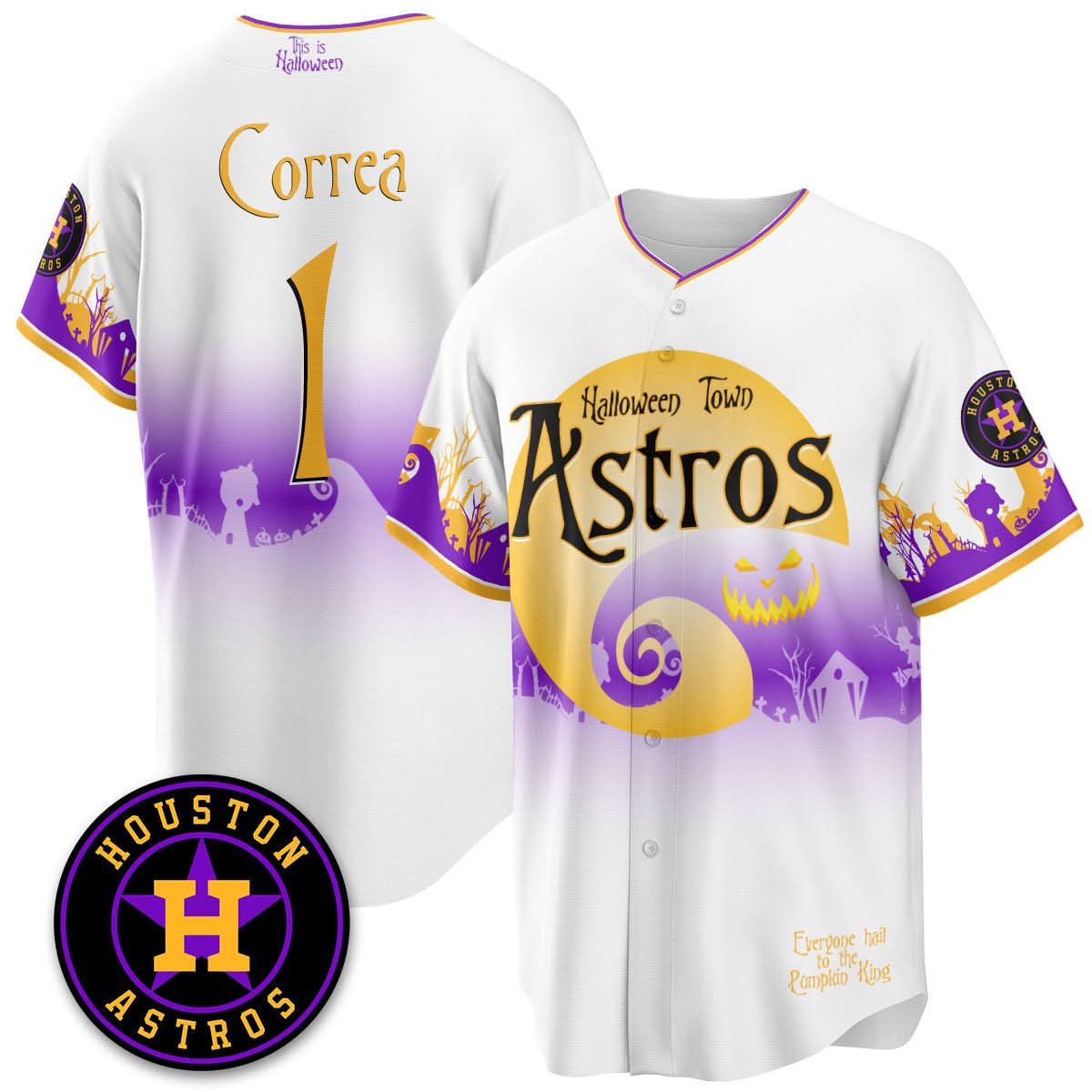 HA "Halloween Town" Limited Jersey - Stitched