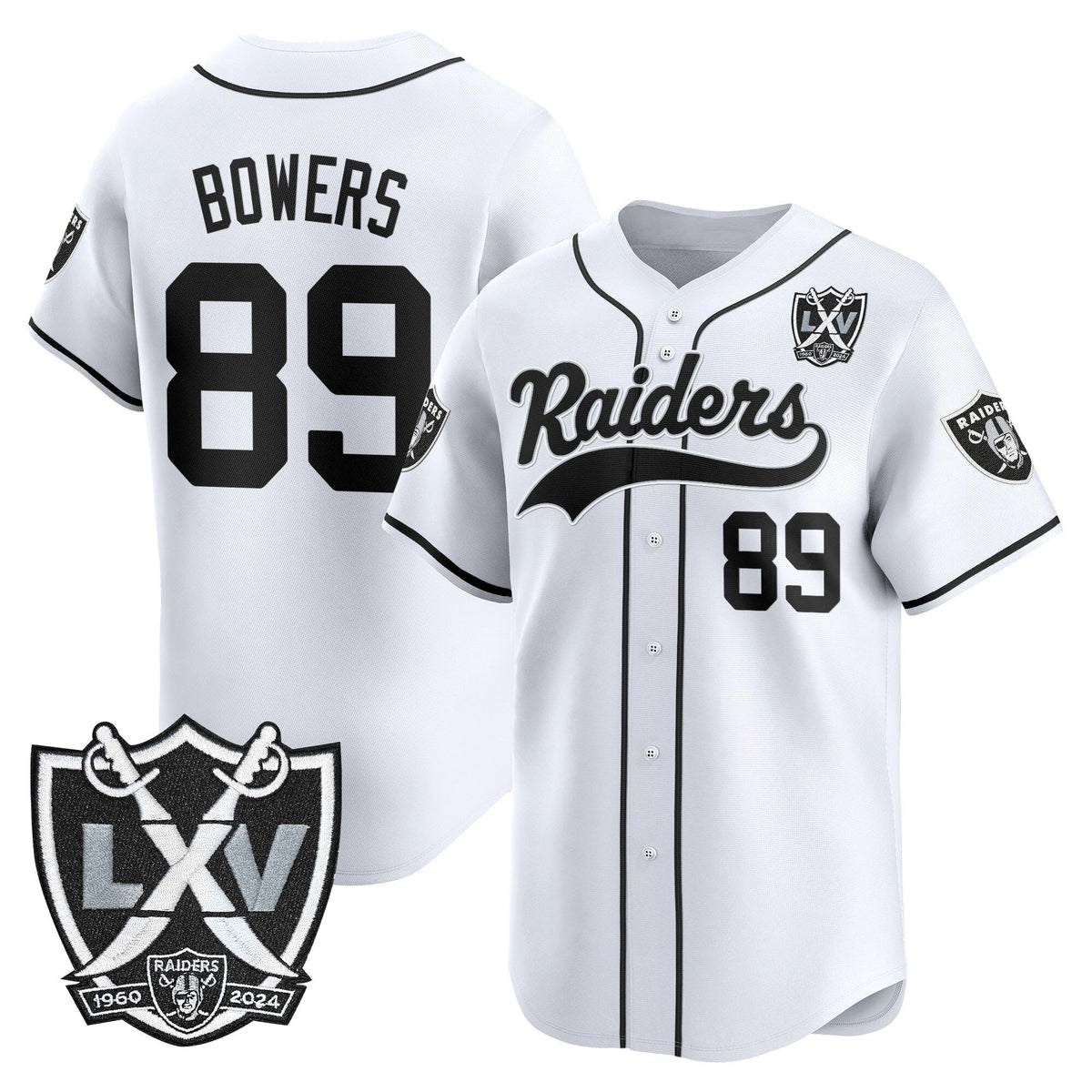 LVR 65th Anniversary Patch Vapor Baseball Jersey - Stitched