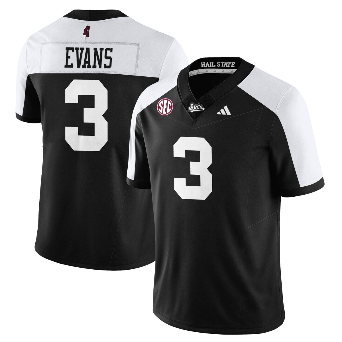 Mississippi State Football "Darkness" Limited Jersey