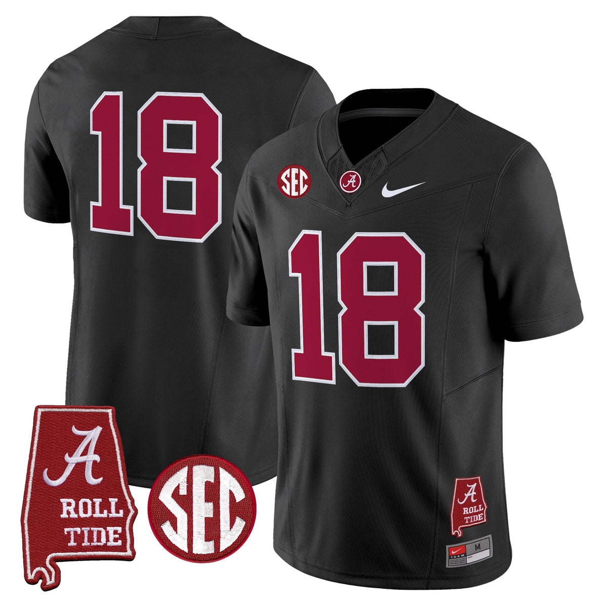 BAMA 2026 Vapor Limited Jersey - Alabama Map - Stitched