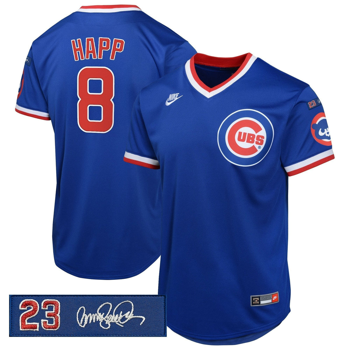 CC 'Ryne Sandberg Tribute Patch' Cooperstown Jersey - Stitched