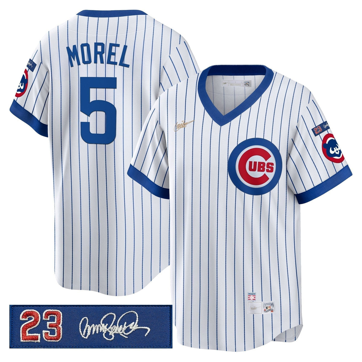 CC 'Ryne Sandberg Tribute Patch' Cooperstown Jersey - Stitched