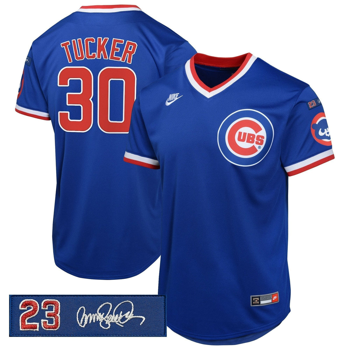 CC 'Ryne Sandberg Tribute Patch' Cooperstown Jersey - Stitched