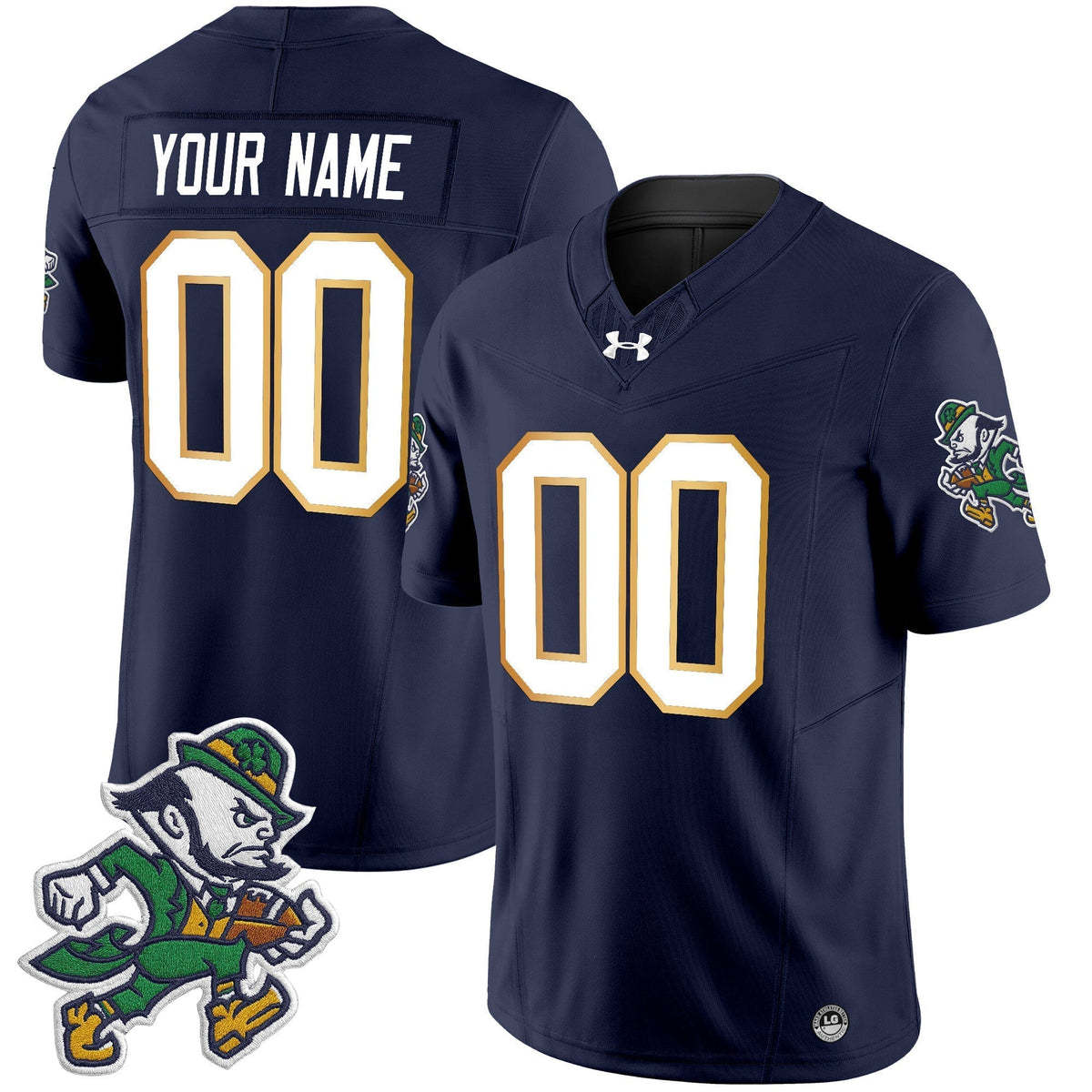 NDFI 2025 'Gridiron Leprechaun Edition' Vapor Limited Custom Jersey