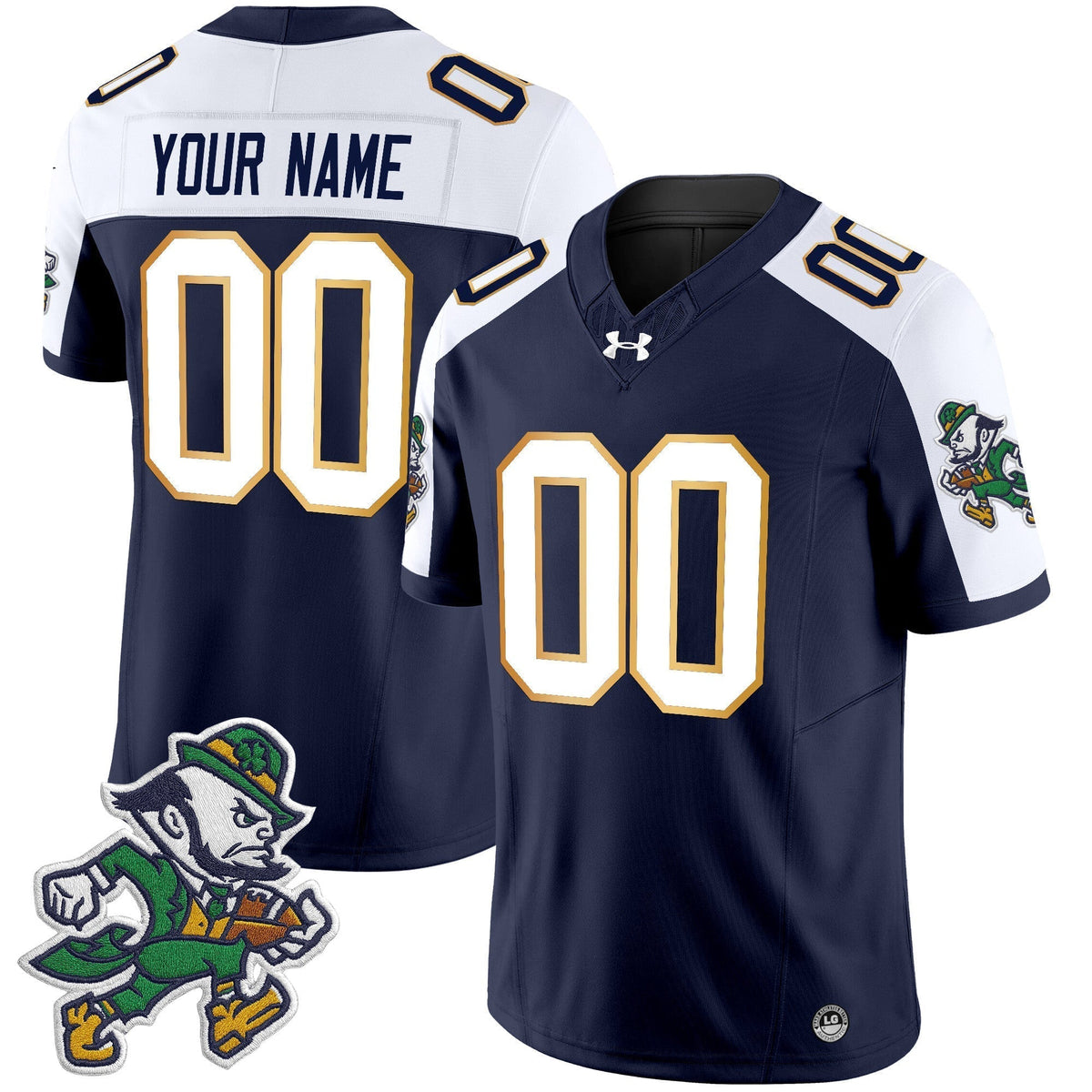 NDFI 2025 'Gridiron Leprechaun Edition' Vapor Limited Custom Jersey