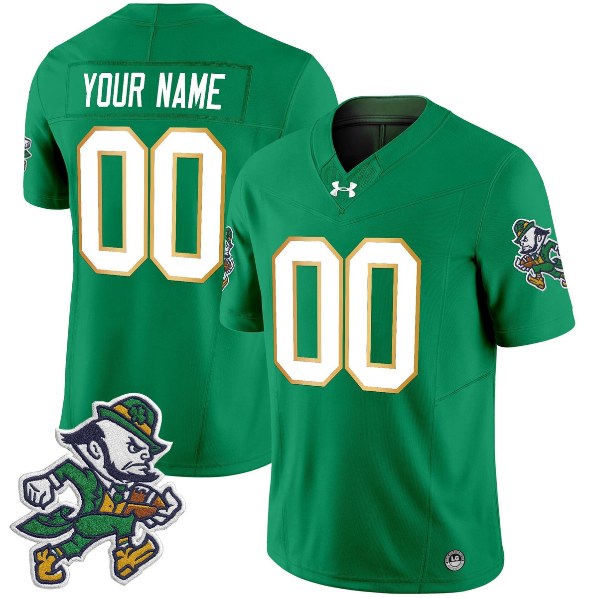 NDFI 2025 'Gridiron Leprechaun Edition' Vapor Limited Custom Jersey