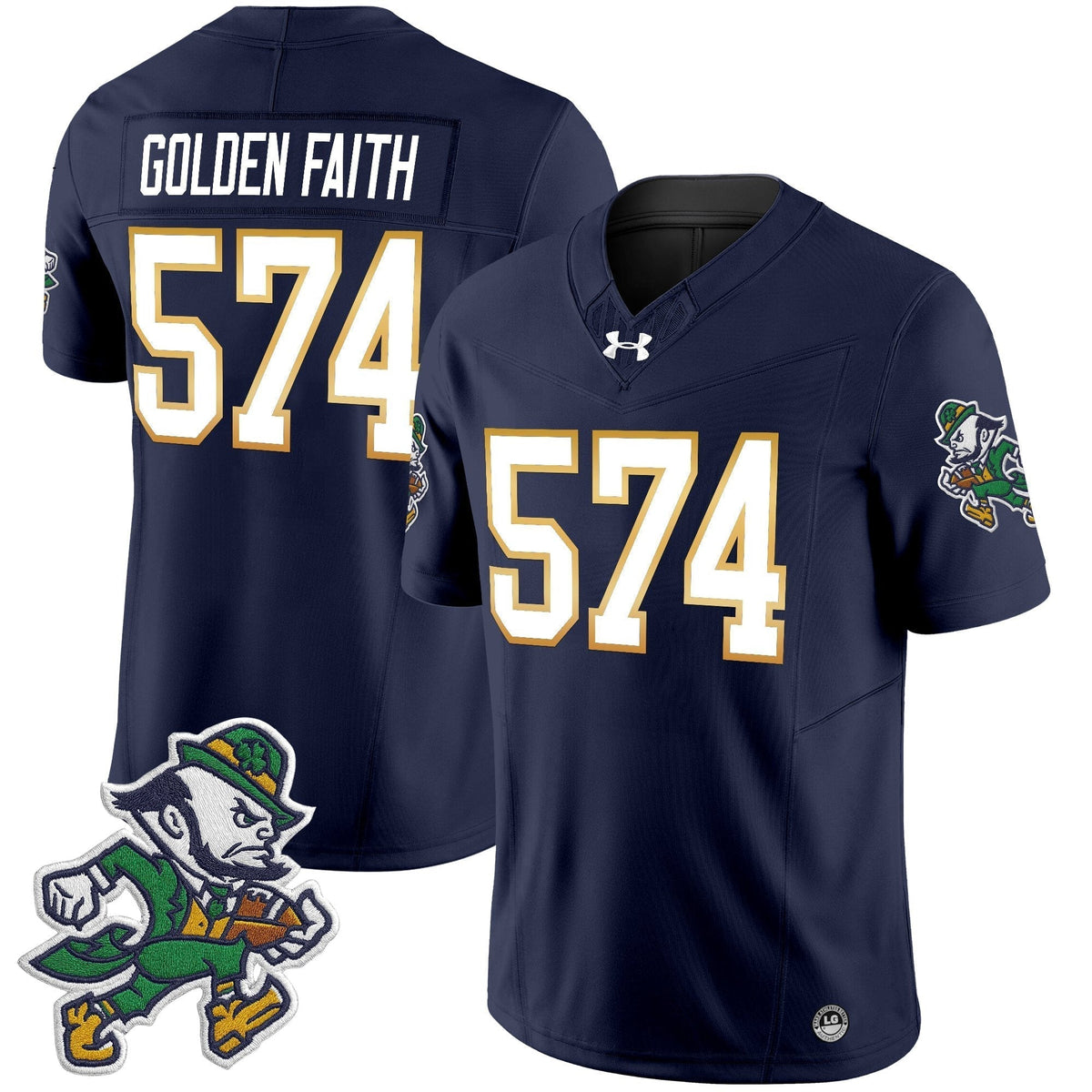 NDFI 2025 'Gridiron Leprechaun Edition' Vapor Limited Jersey