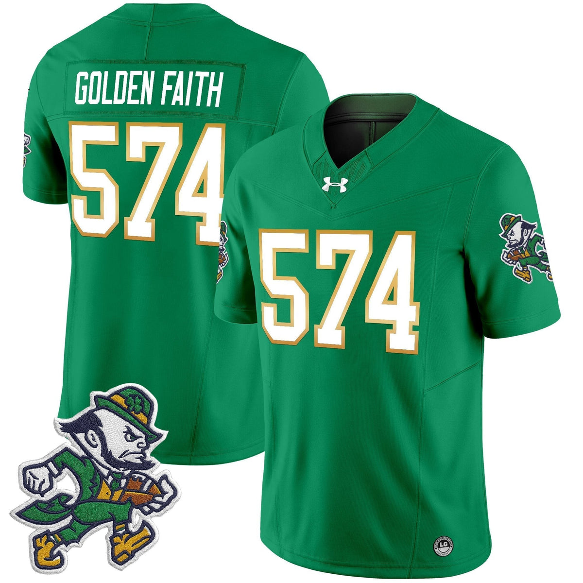 NDFI 2025 'Gridiron Leprechaun Edition' Vapor Limited Jersey