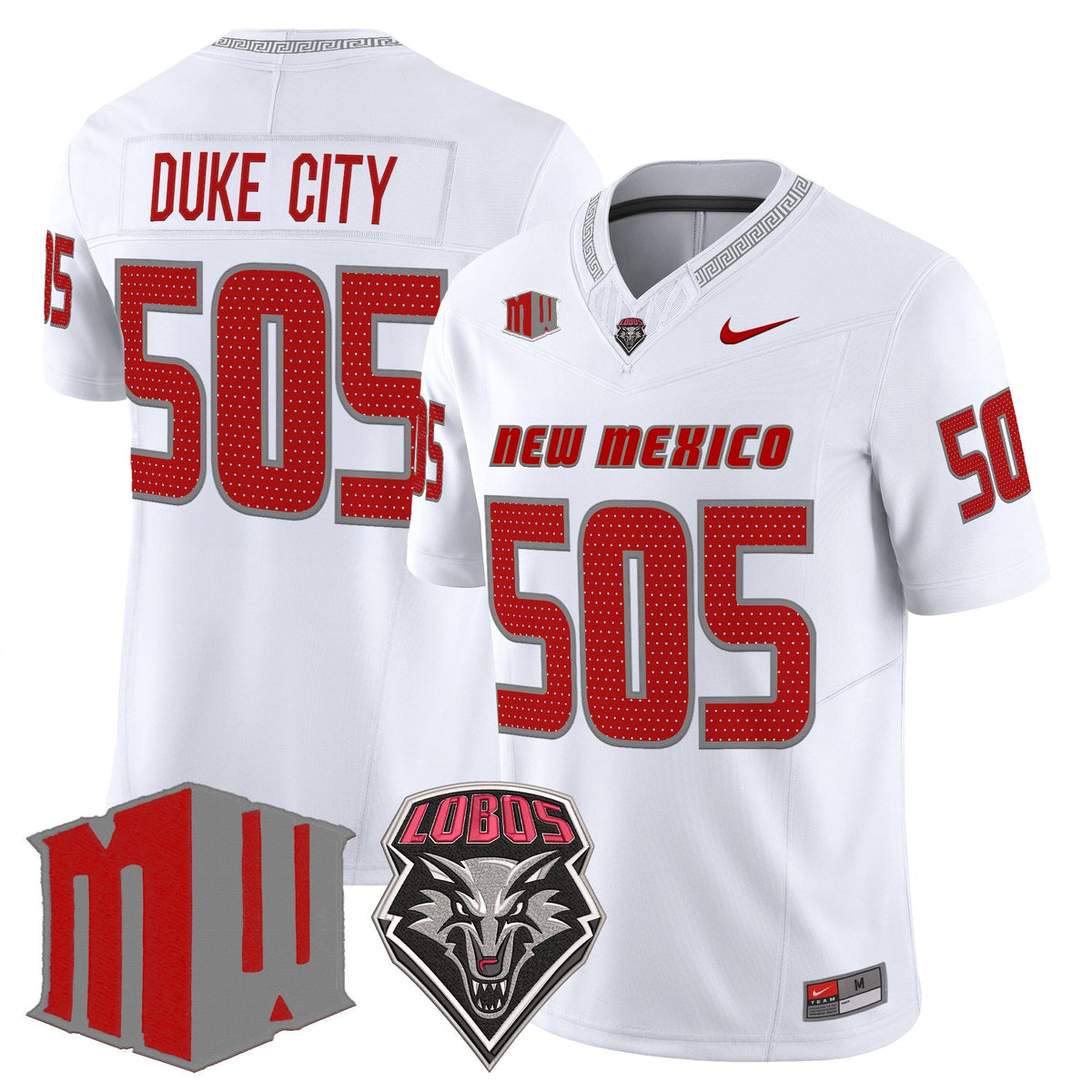 New Mexico Lobos 2026 Vapor Limited Jersey - Stitched