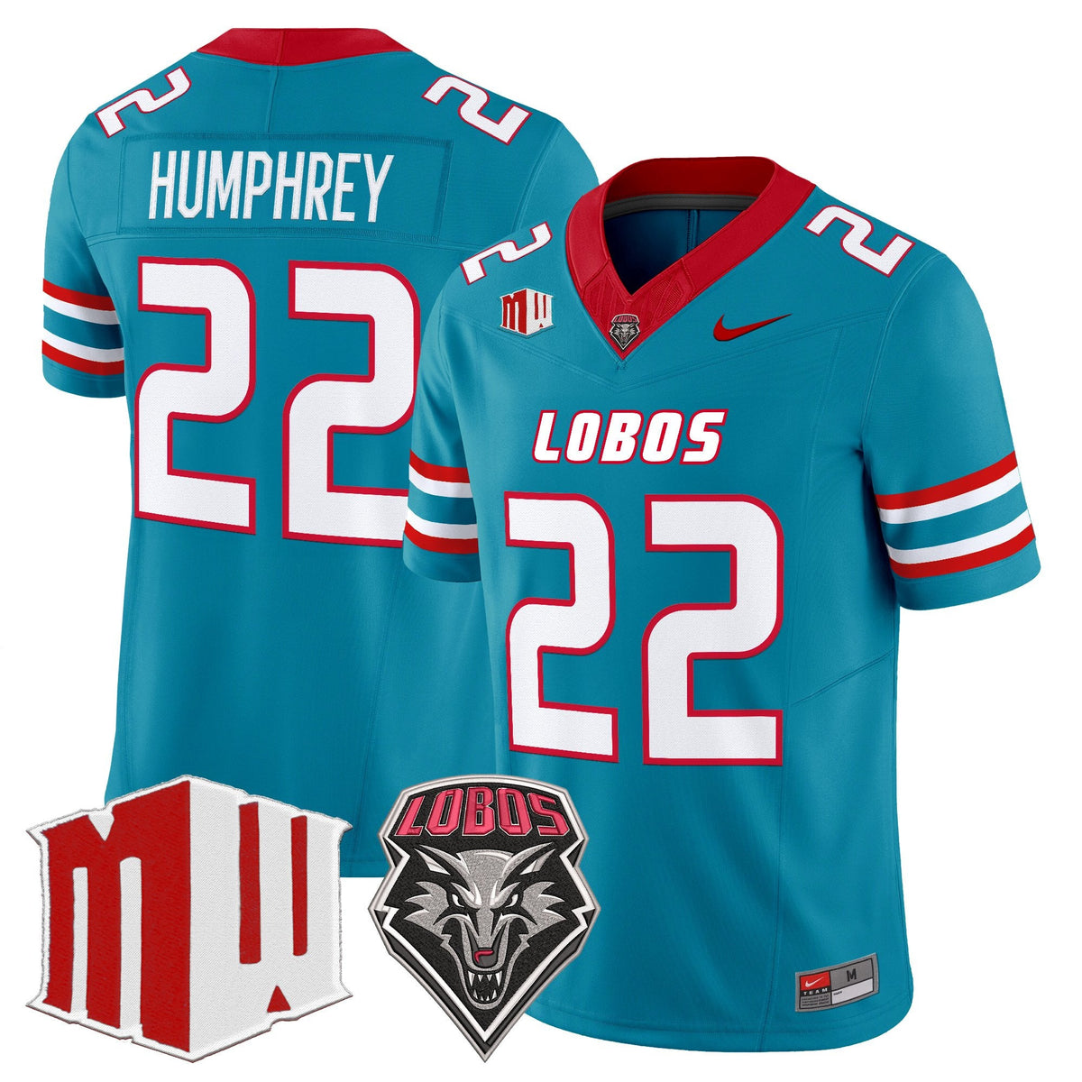 New Mexico Lobos 2026 Vapor Limited Jersey - Stitched