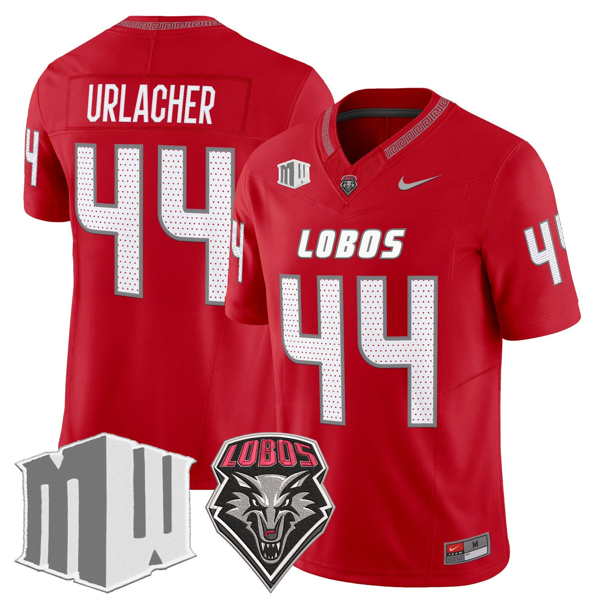 New Mexico Lobos 2026 Vapor Limited Jersey - Stitched