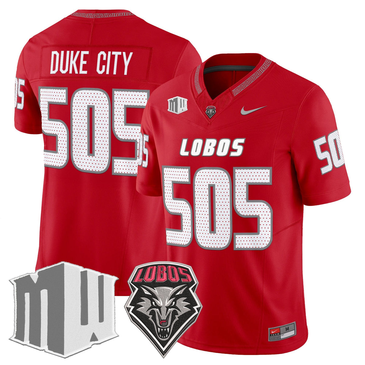 New Mexico Lobos 2026 Vapor Limited Jersey - Stitched