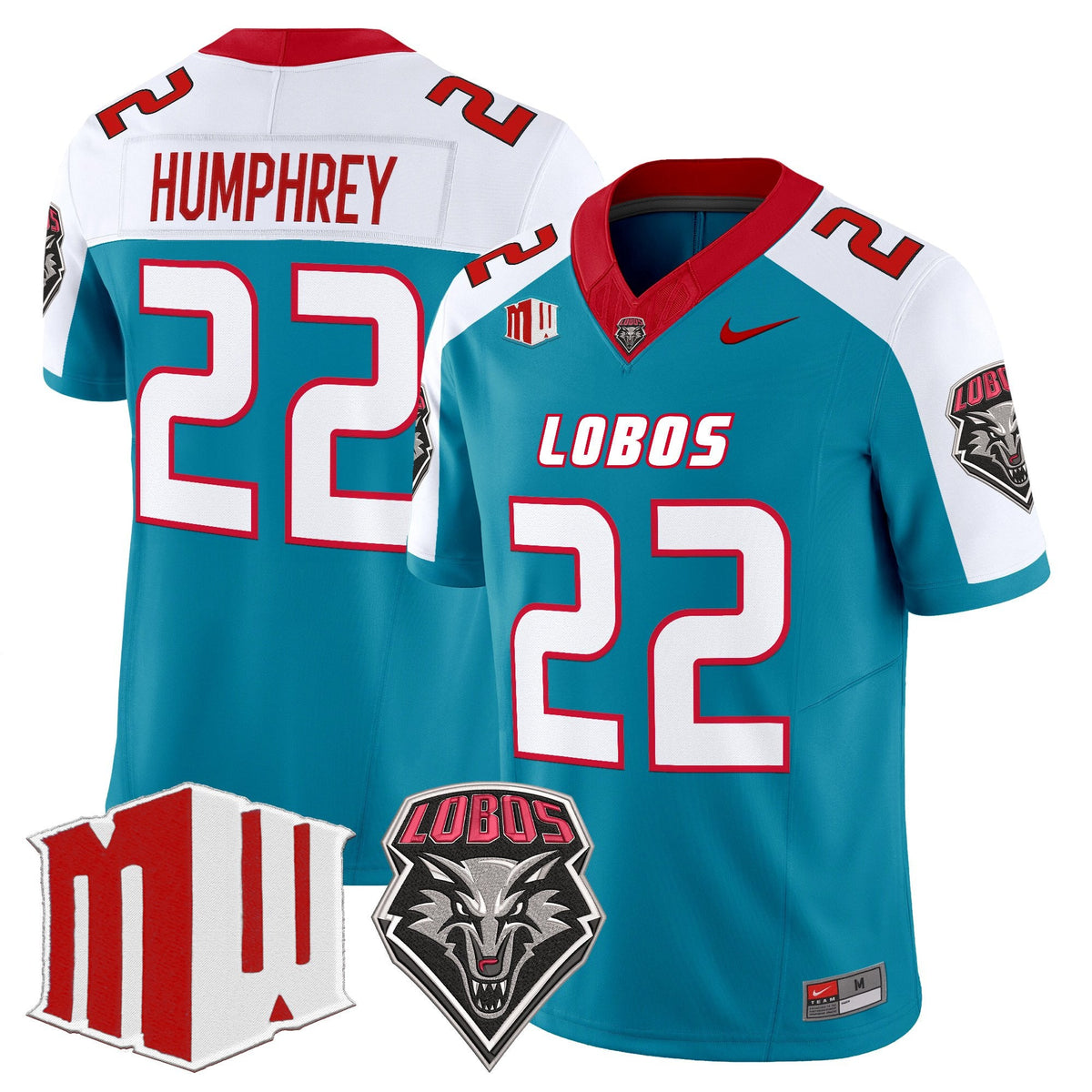 New Mexico Lobos 2026 Vapor Limited Jersey - Stitched