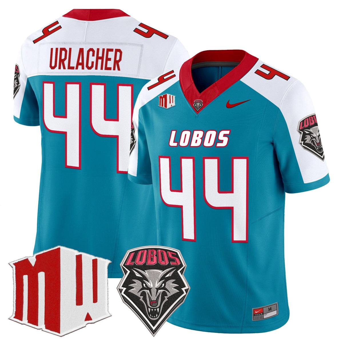 New Mexico Lobos 2026 Vapor Limited Jersey - Stitched