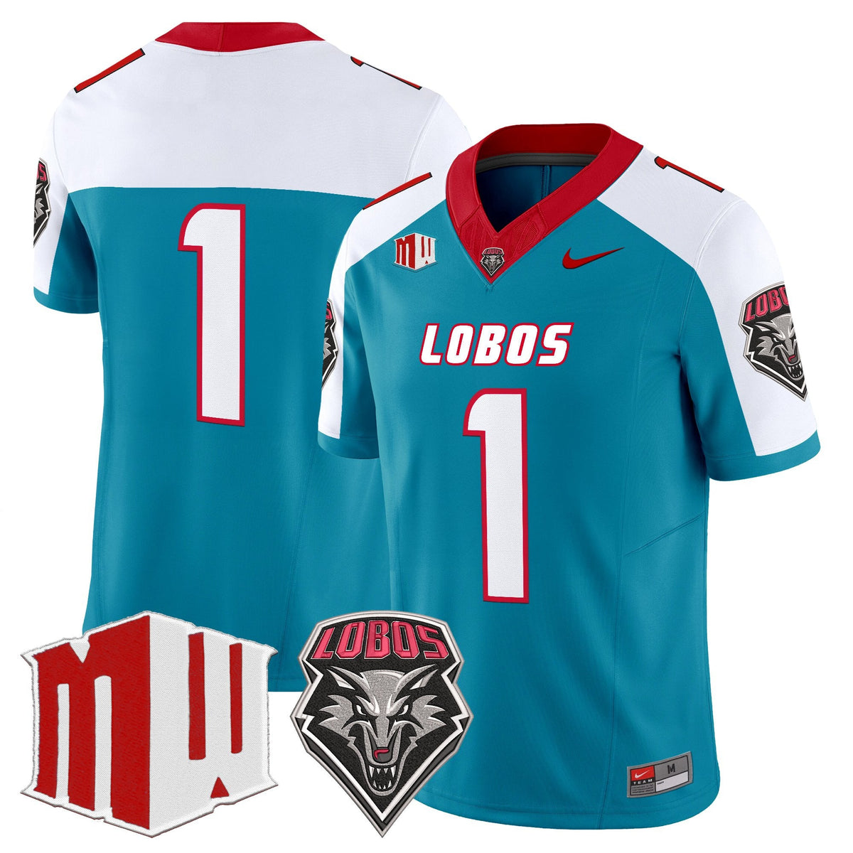 New Mexico Lobos 2026 Vapor Limited Jersey - Stitched