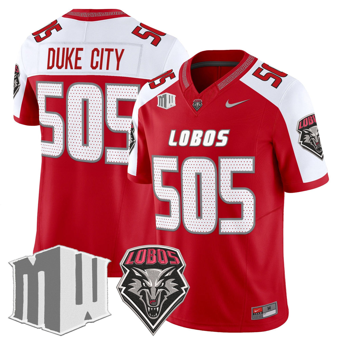 New Mexico Lobos 2026 Vapor Limited Jersey - Stitched