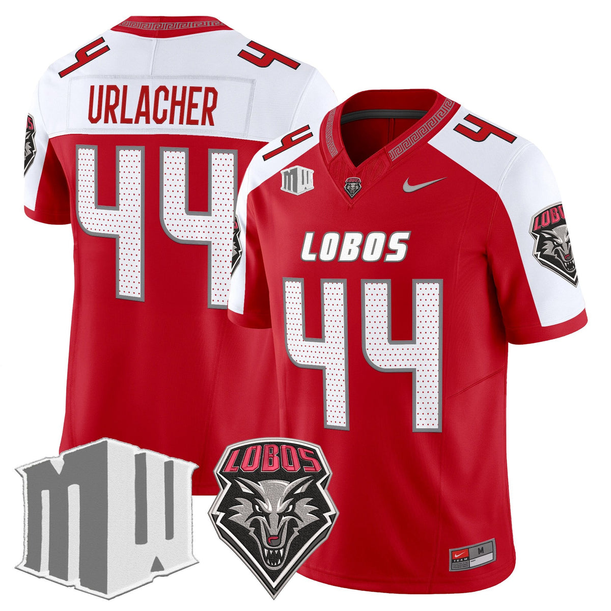 New Mexico Lobos 2026 Vapor Limited Jersey - Stitched