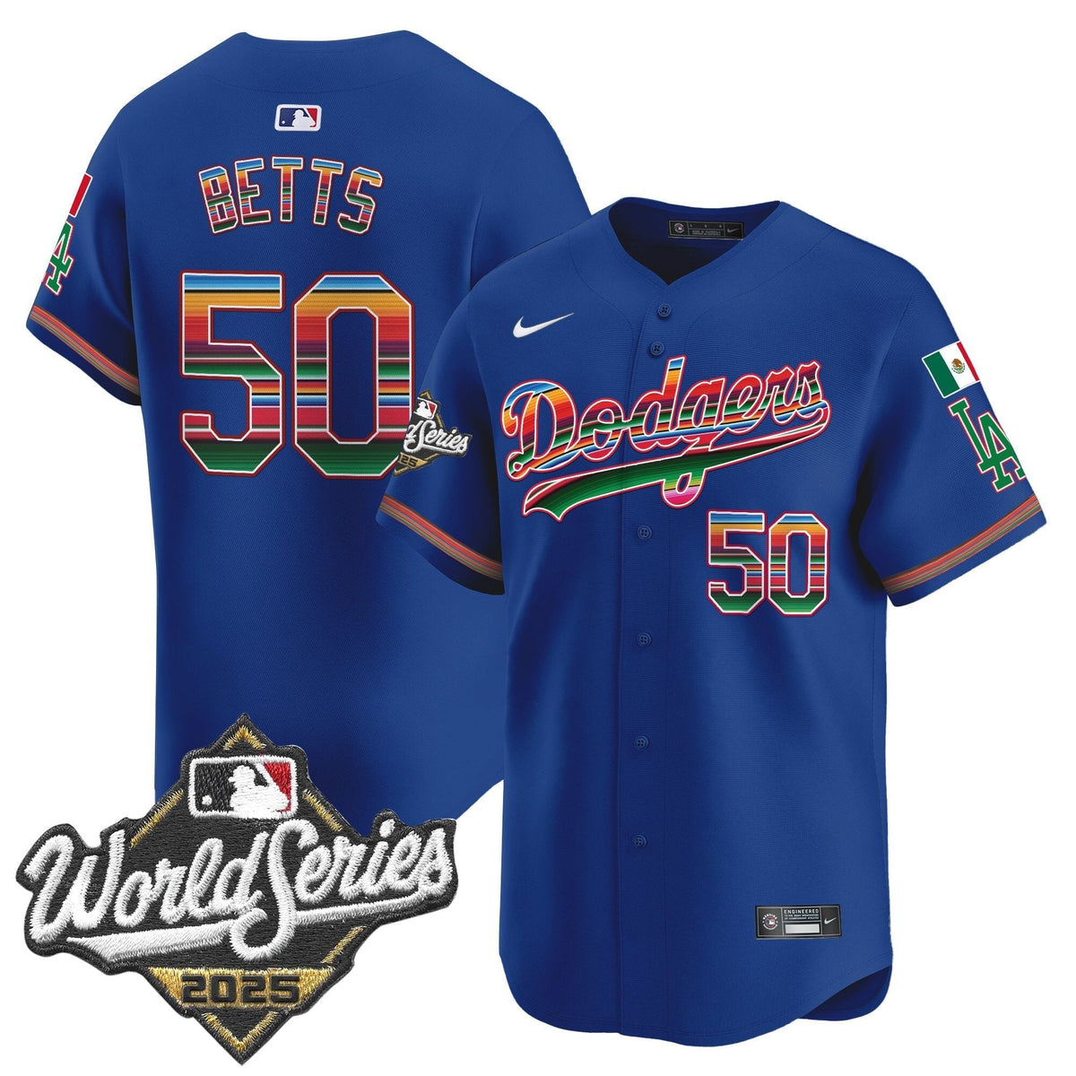 LAD Mexico 2025 World Series Vapor Premier Limited Jersey - Stitched