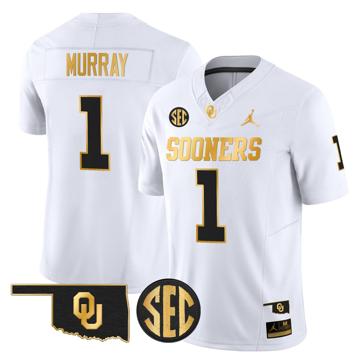 OU 2025 Gold Vapor Limited Jersey - Stitched