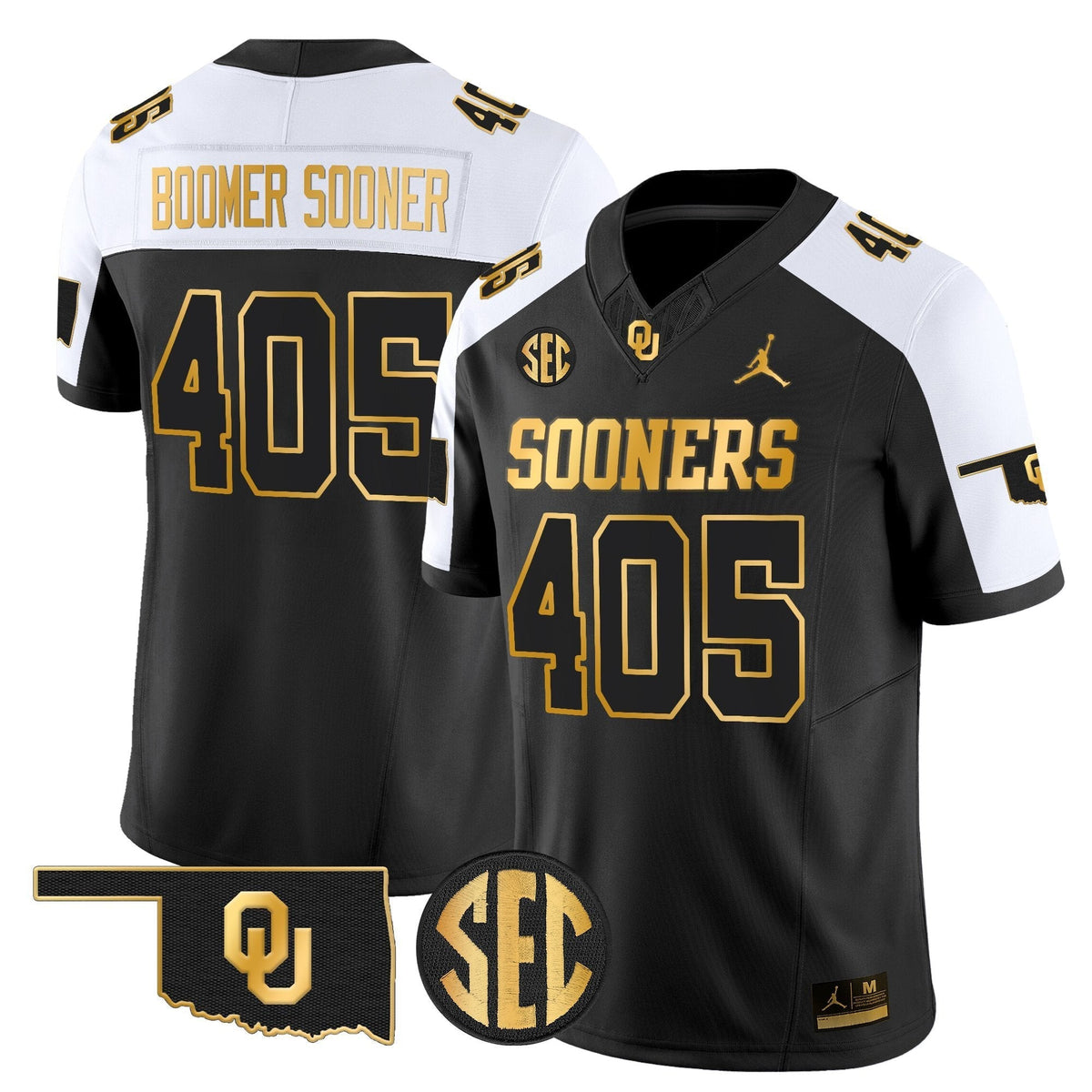 OU 2025 Gold Vapor Limited Jersey - Stitched