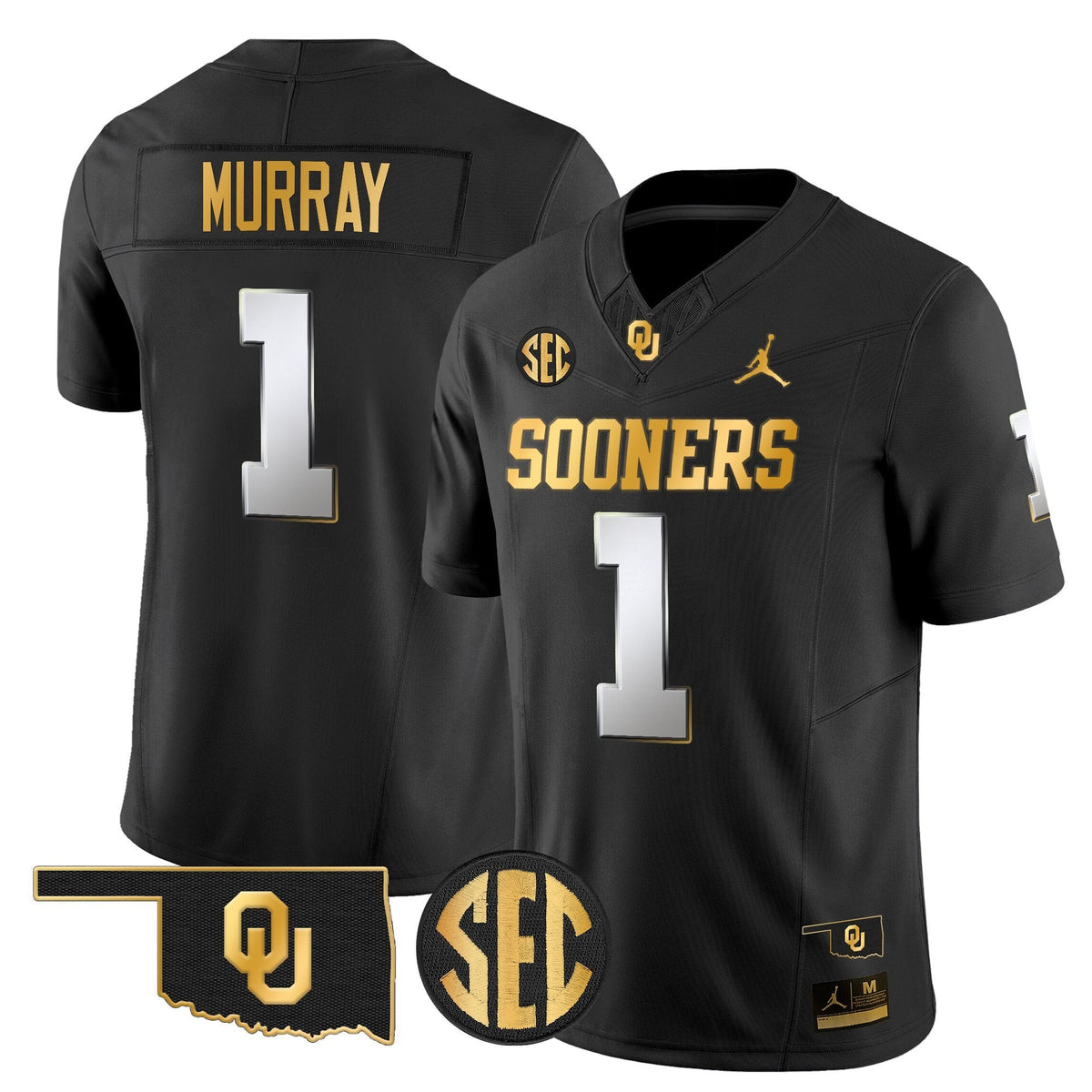 OU 2025 Gold Vapor Limited Jersey - Stitched