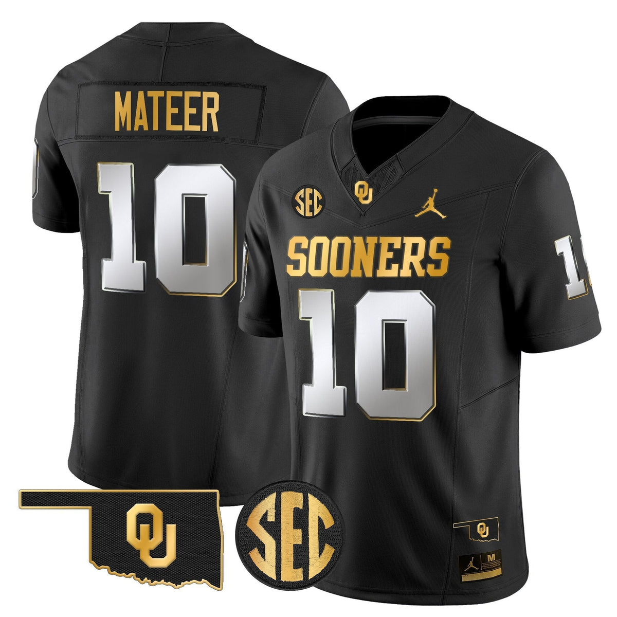 OU 2025 Gold Vapor Limited Jersey - Stitched