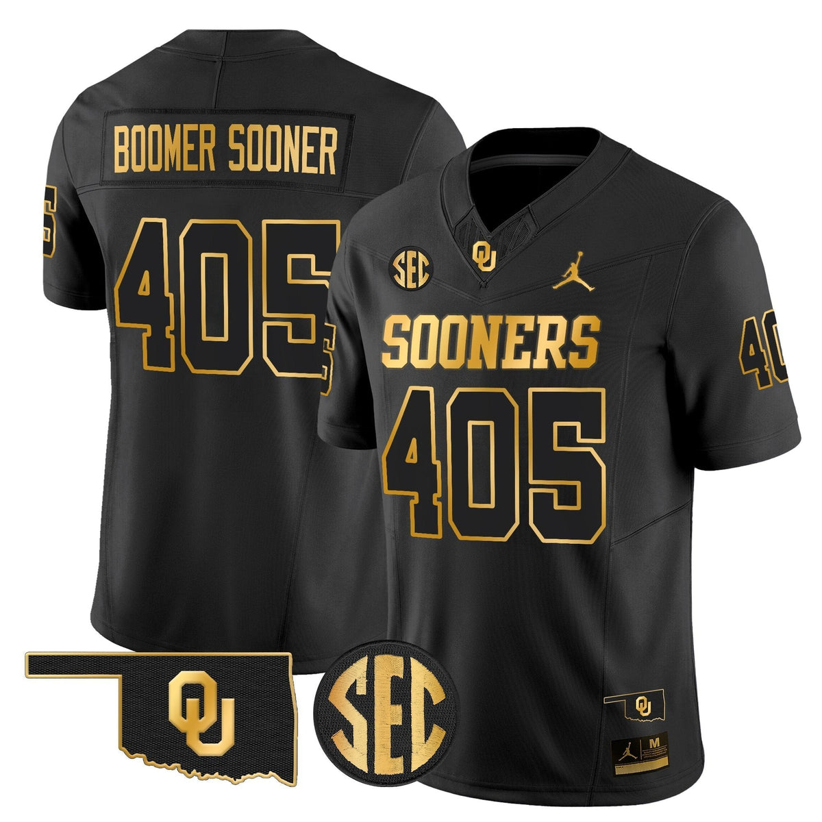 OU 2025 Gold Vapor Limited Jersey - Stitched