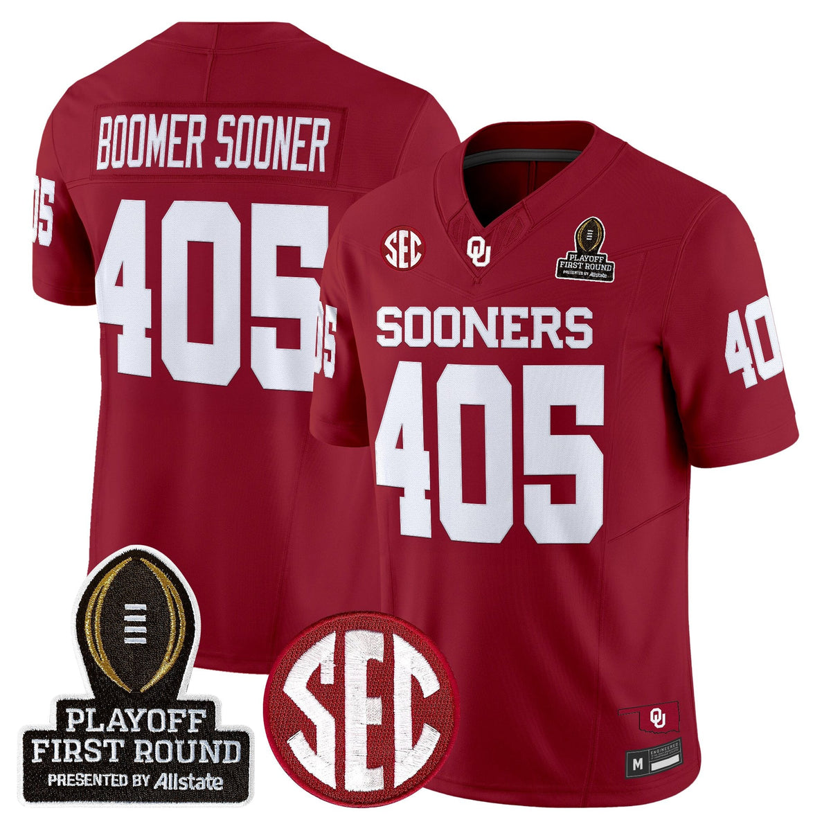 OU 2025 Playoff First Round Vapor Limited Jersey