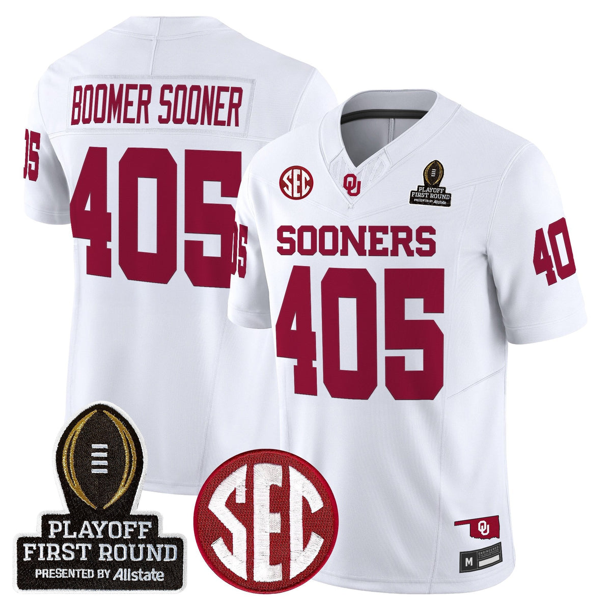 OU 2025 Playoff First Round Vapor Limited Jersey