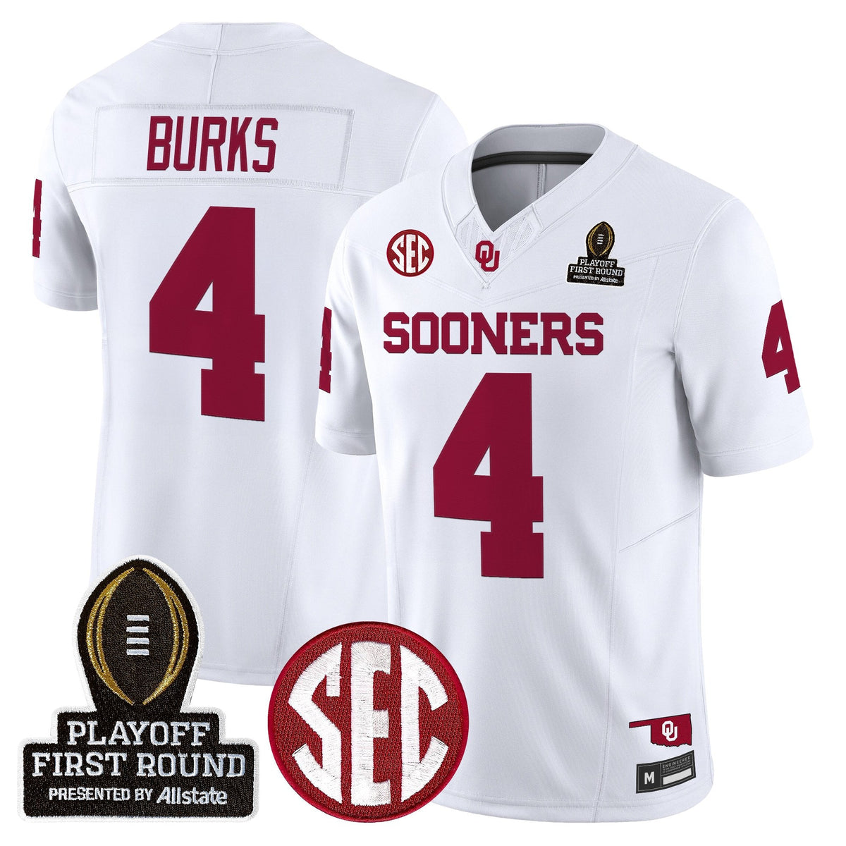 OU 2025 Playoff First Round Vapor Limited Jersey