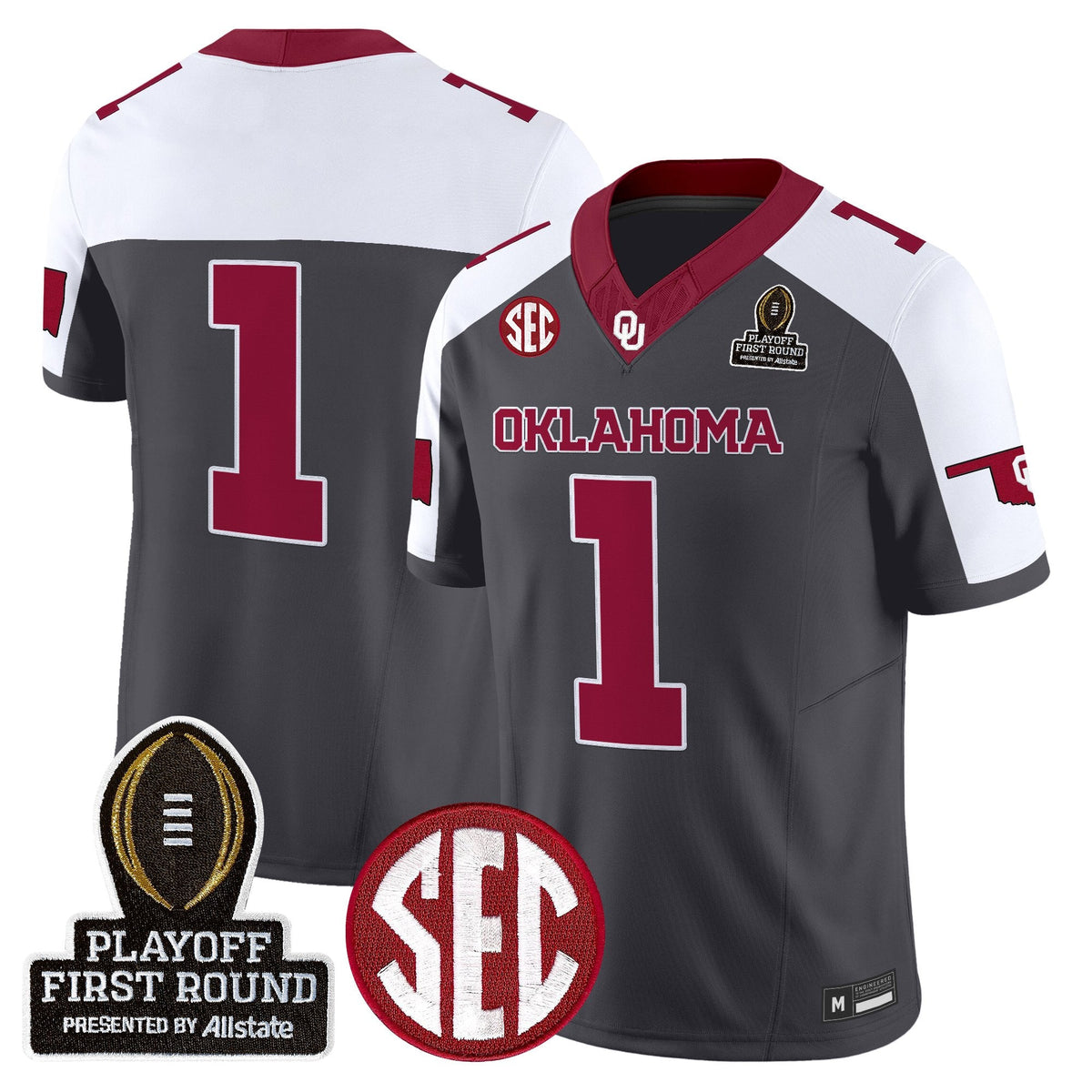 OU 2025 Playoff First Round Vapor Limited Jersey