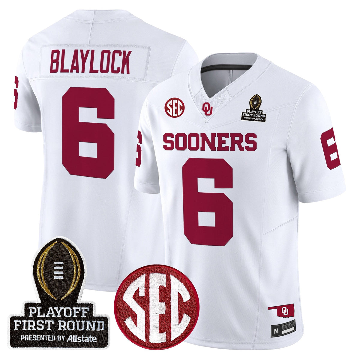 OU 2025 Playoff First Round Vapor Limited Jersey