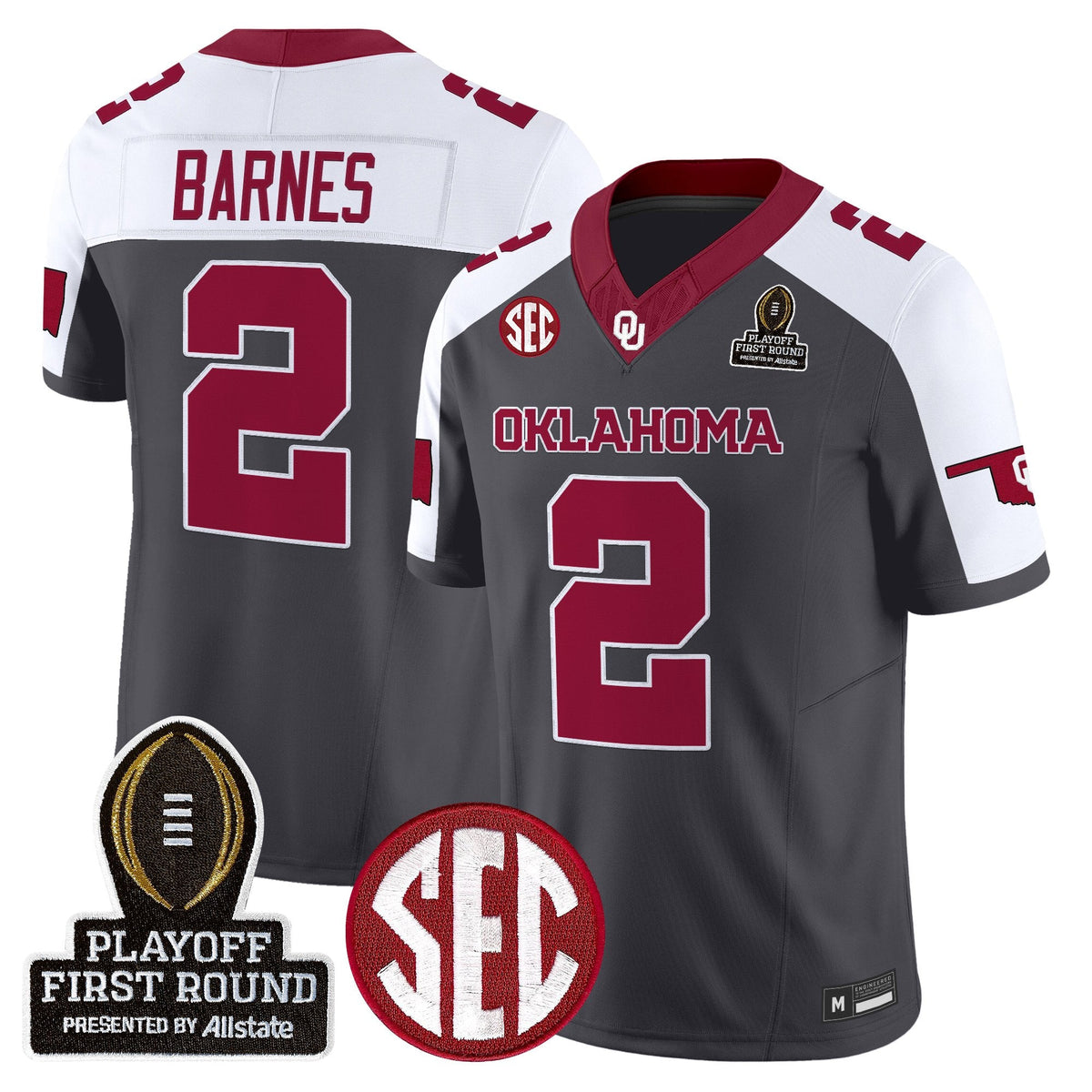 OU 2025 Playoff First Round Vapor Limited Jersey