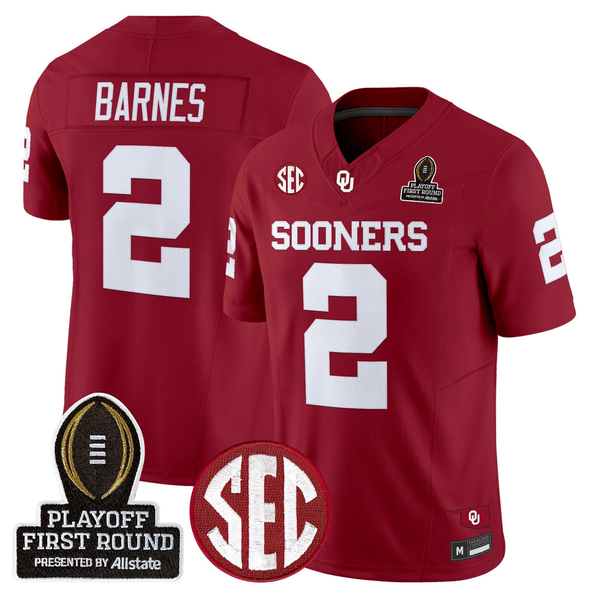 OU 2025 Playoff First Round Vapor Limited Jersey