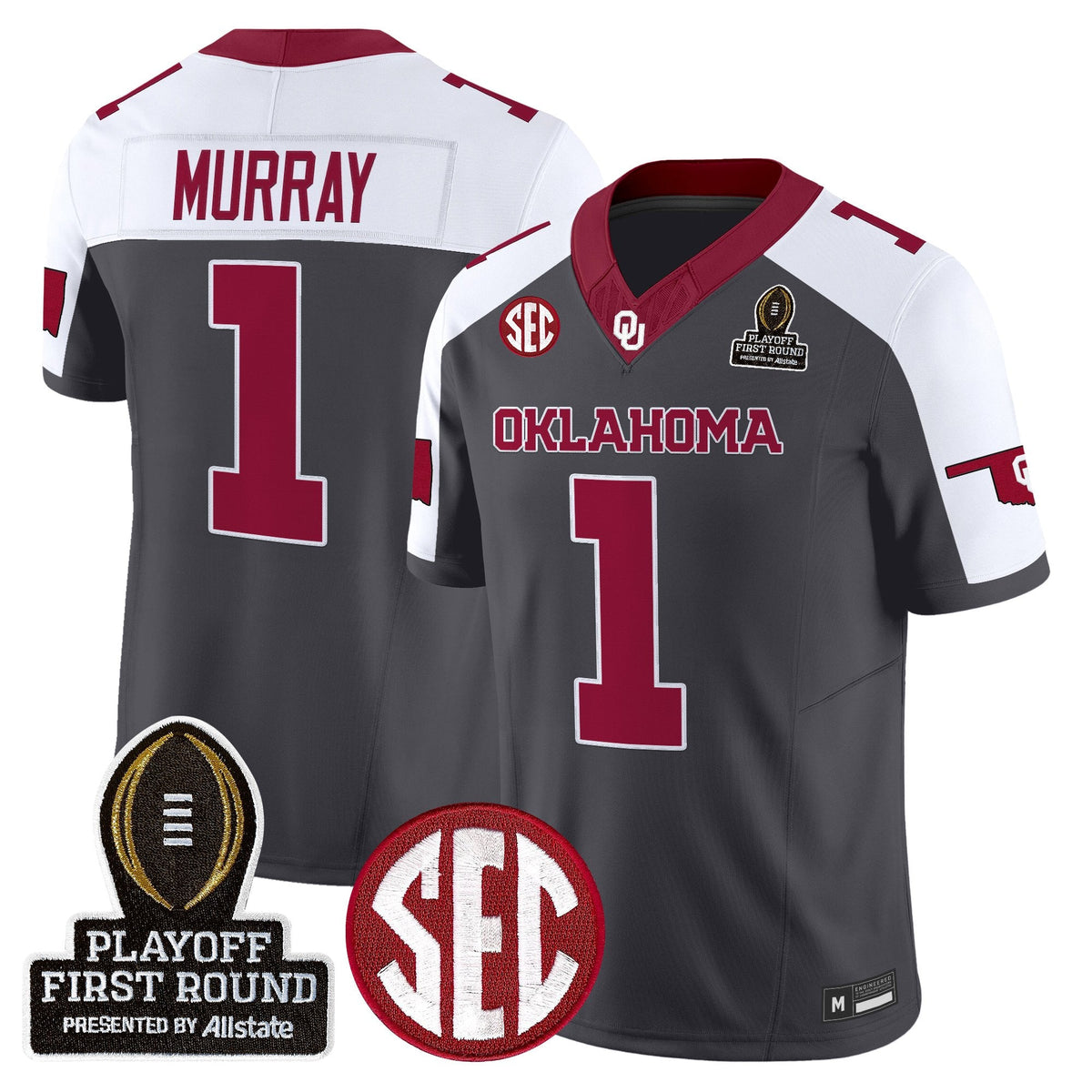 OU 2025 Playoff First Round Vapor Limited Jersey