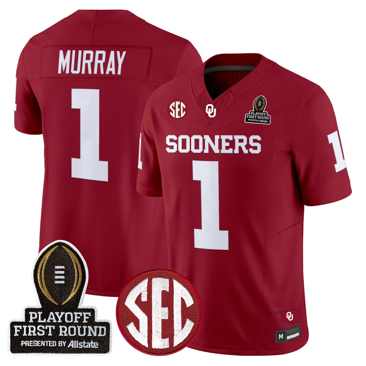 OU 2025 Playoff First Round Vapor Limited Jersey