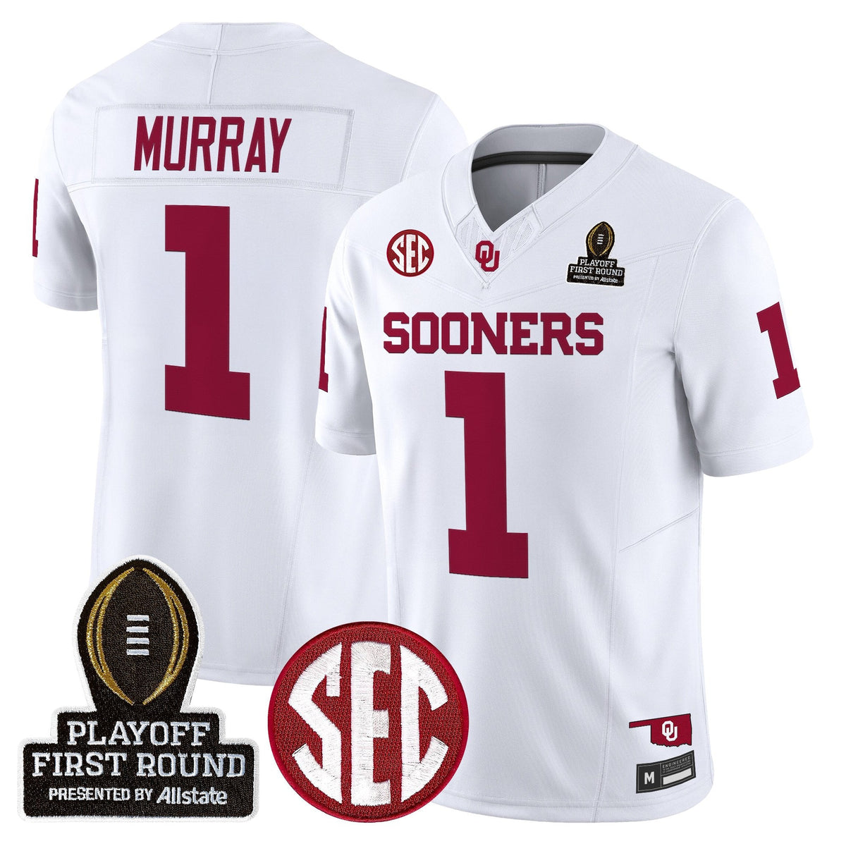 OU 2025 Playoff First Round Vapor Limited Jersey
