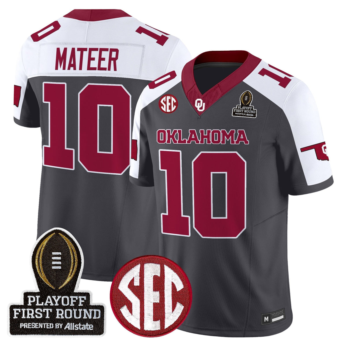 OU 2025 Playoff First Round Vapor Limited Jersey