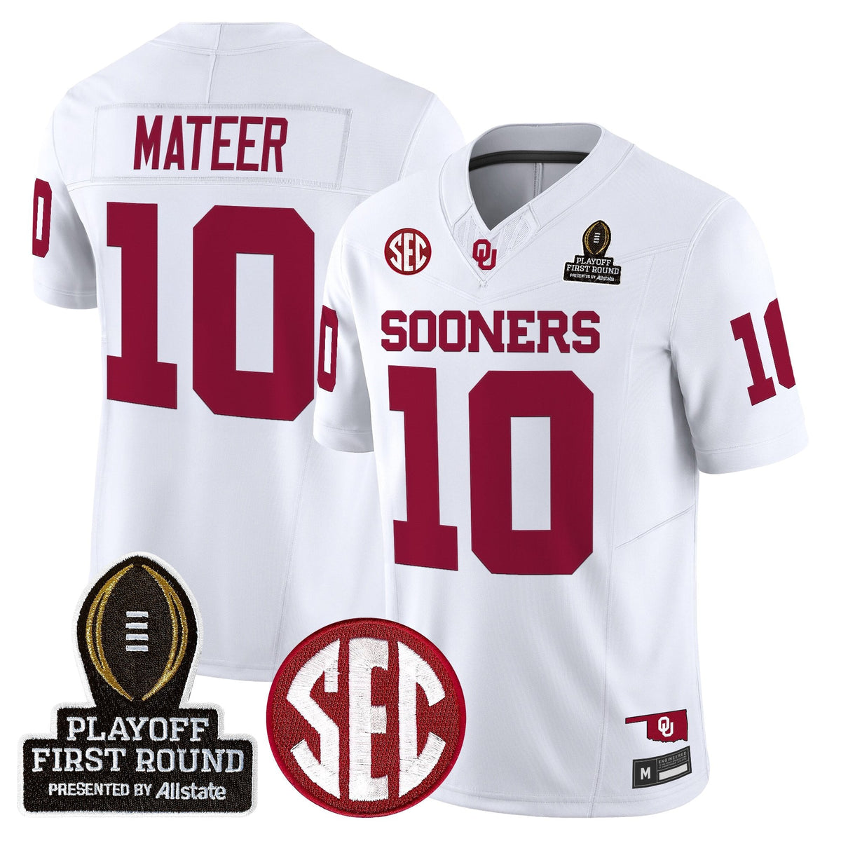 OU 2025 Playoff First Round Vapor Limited Jersey